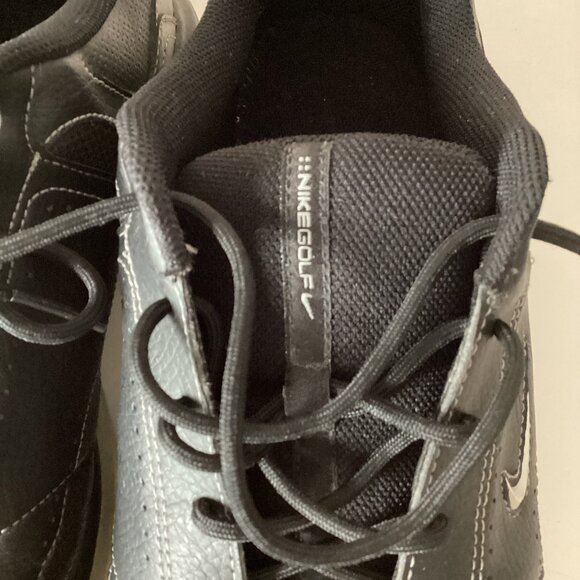 Nike Air Power Channel Men's Black Golf Golfing Shoes Size US 7.5 W Activewear - Picture 4 of 14